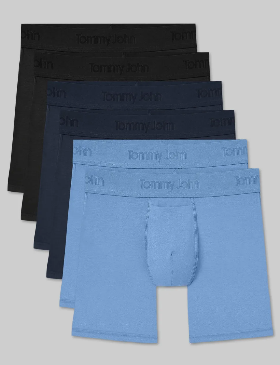 Second Skin Mid-Length Boxer Brief 6" (6-Pack)