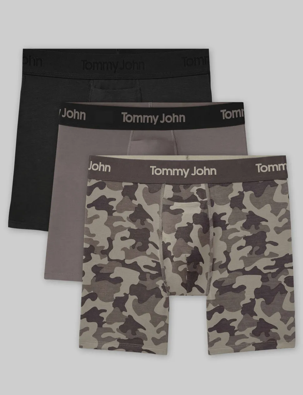 Second Skin Mid-Length Boxer Brief 6" (6-Pack)