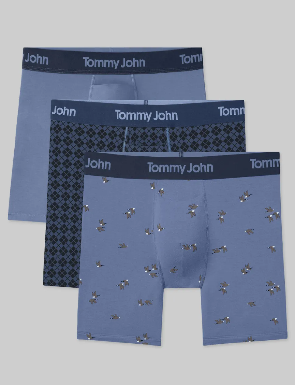 Second Skin Mid-Length Boxer Brief 6" (6-Pack)