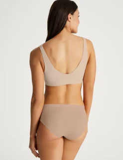 Second Skin Pullover V-Neck Bra & Brief Set