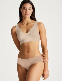 Second Skin Pullover V-Neck Bra
