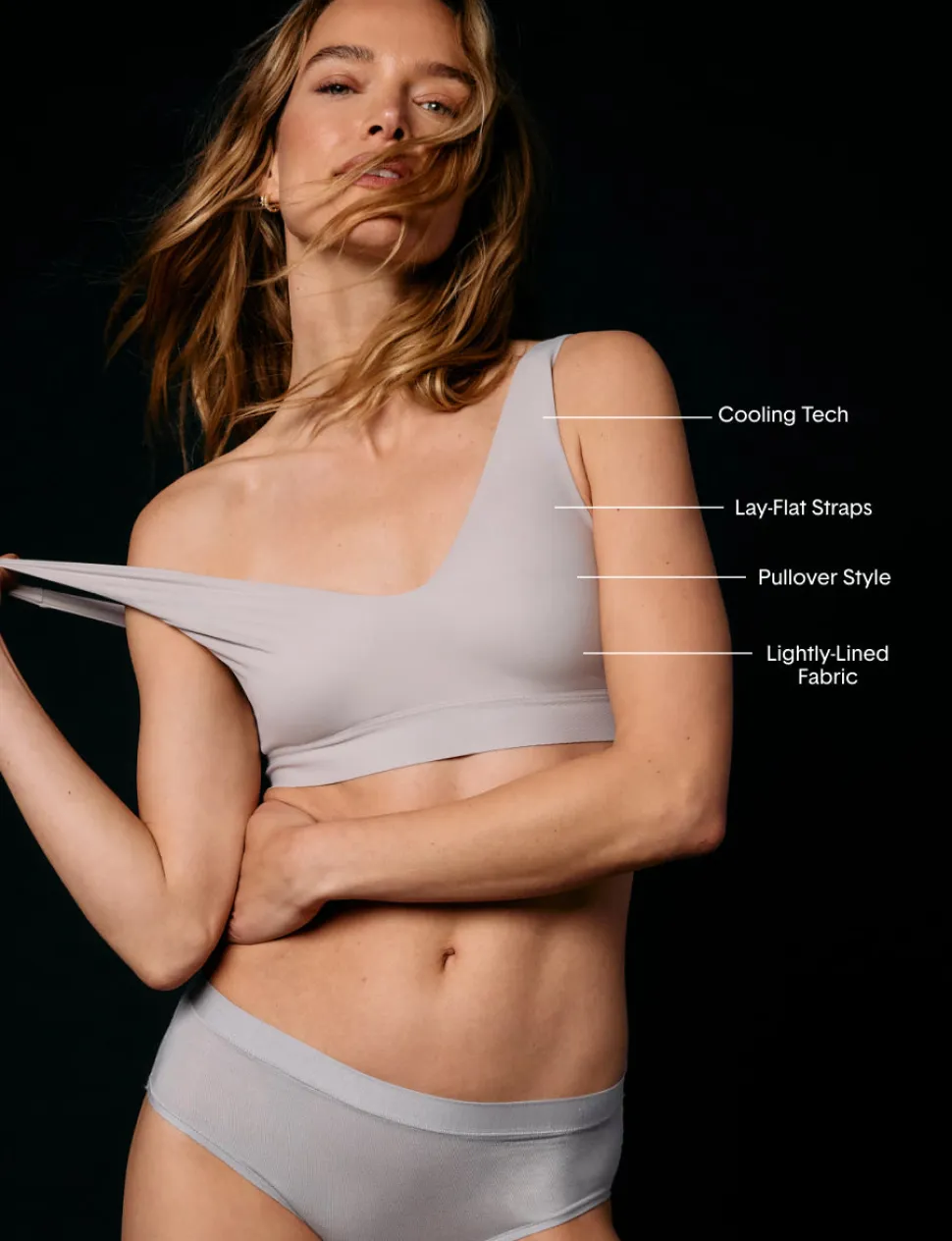 Second Skin Pullover V-Neck Bra