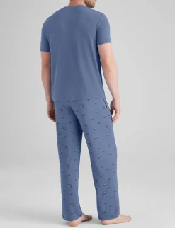 Second Skin Sleep Pocket Tee & Pant Set