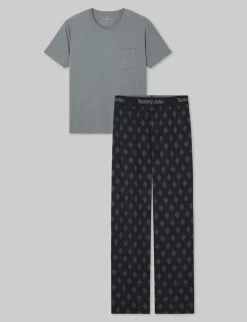 Second Skin Sleep Pocket Tee & Pant Set