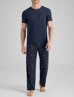 Second Skin Sleep Pocket Tee & Pant Set