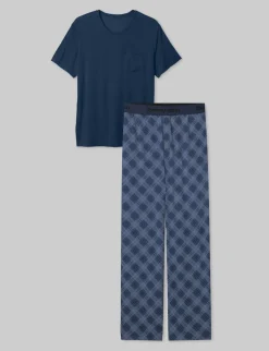 Second Skin Sleep Pocket Tee & Pant Set