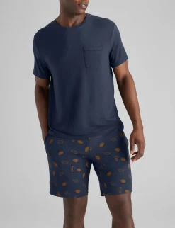 Second Skin Sleep Pocket Tee & Short Set