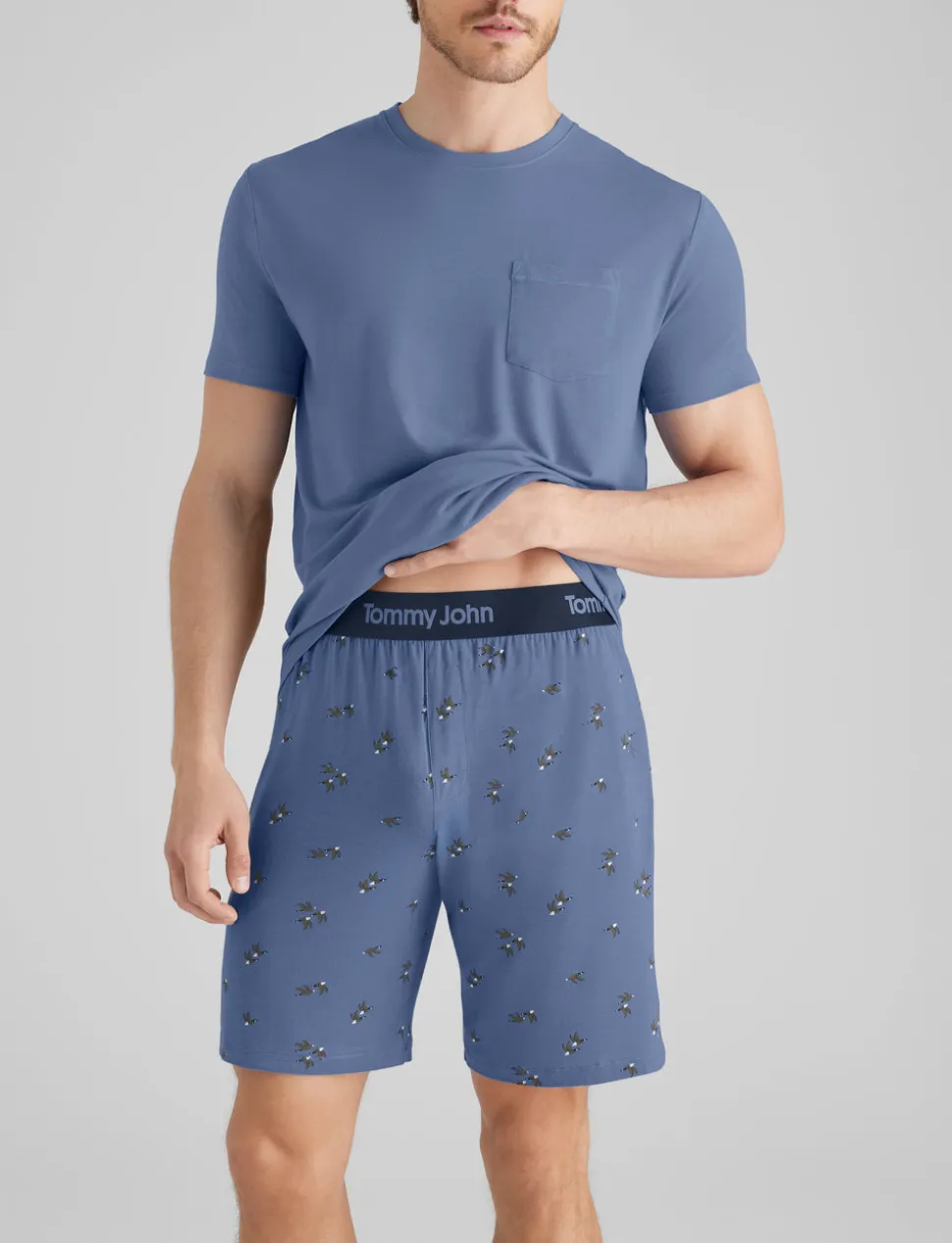 Second Skin Sleep Pocket Tee & Short Set