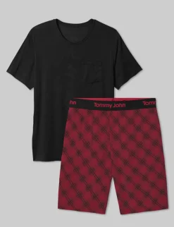 Second Skin Sleep Pocket Tee & Short Set