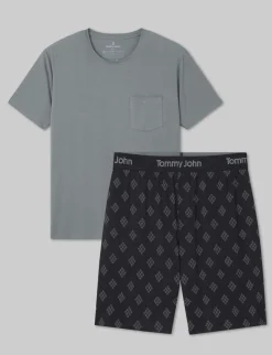 Second Skin Sleep Pocket Tee & Short Set
