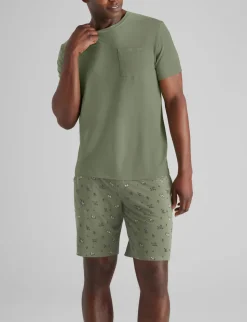 Second Skin Sleep Pocket Tee & Short Set