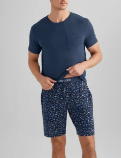 Second Skin Sleep Pocket Tee & Short Set