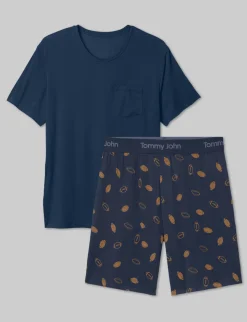 Second Skin Sleep Pocket Tee & Short Set