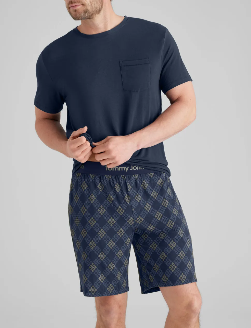 Second Skin Sleep Pocket Tee & Short Set