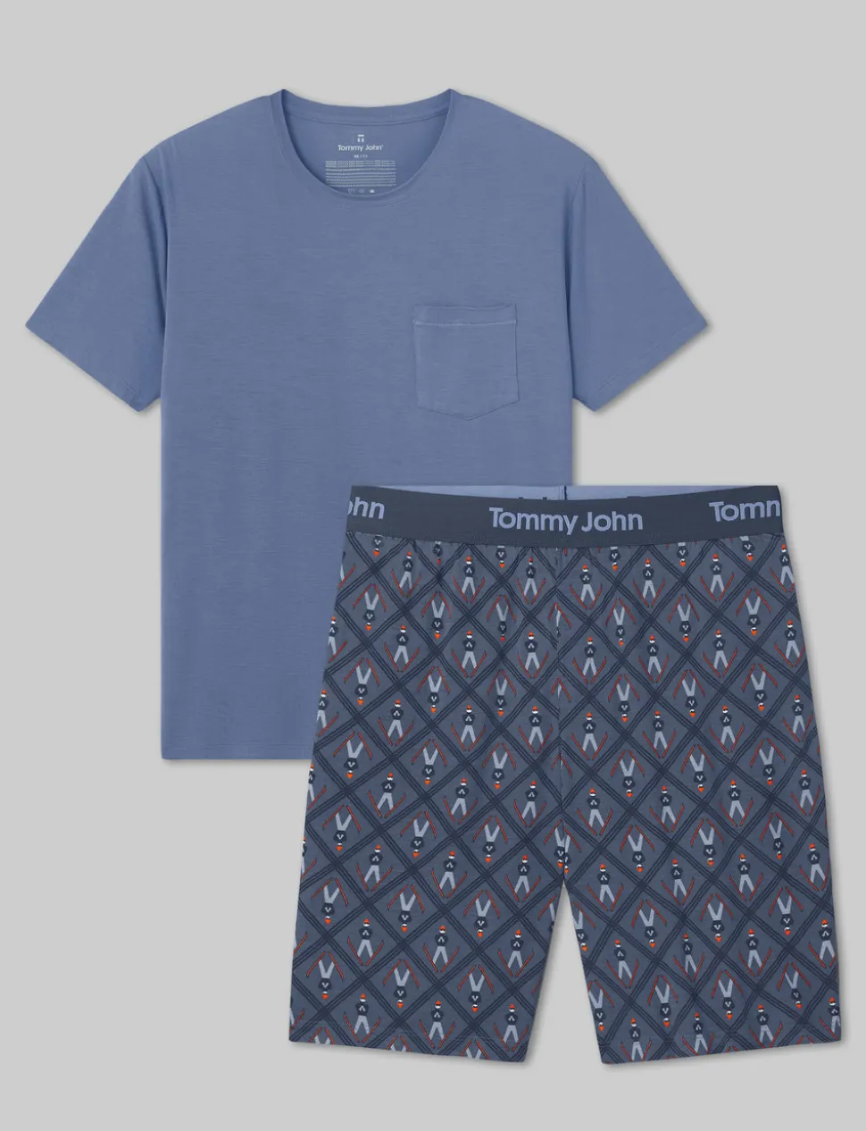 Second Skin Sleep Pocket Tee & Short Set