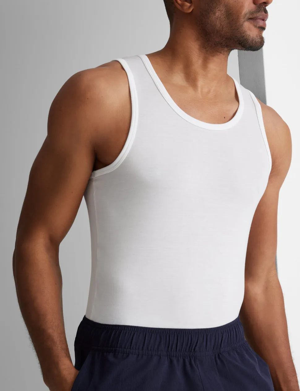 Second Skin Tank Stay-Tucked Undershirt (3-Pack)