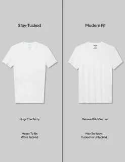 Second Skin Tank Stay-Tucked Undershirt (3-Pack)