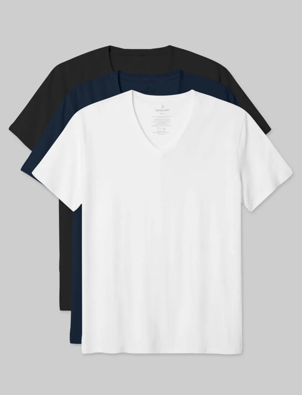Second Skin V-Neck Tee (3-Pack)