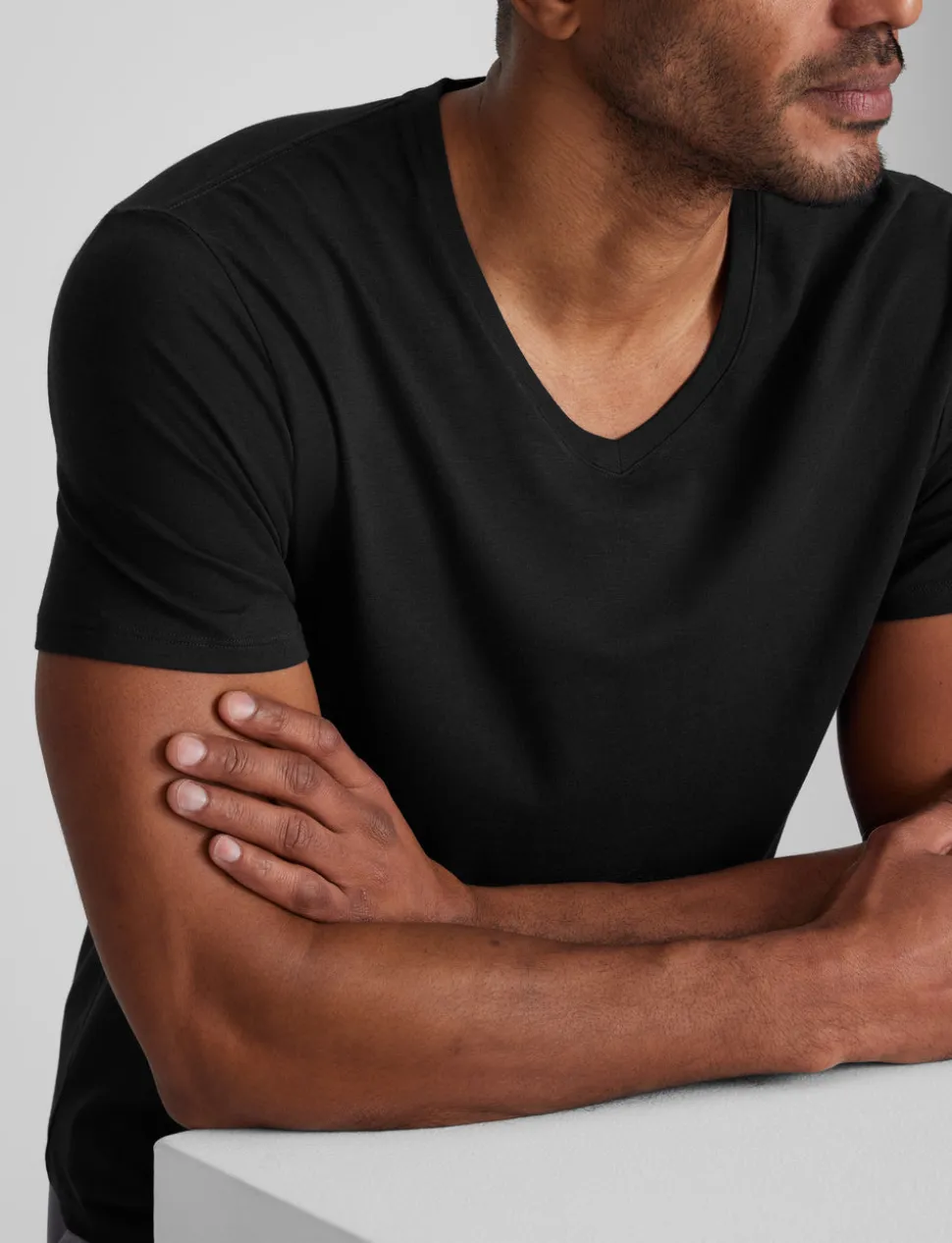 Second Skin V-Neck Tee (3-Pack)