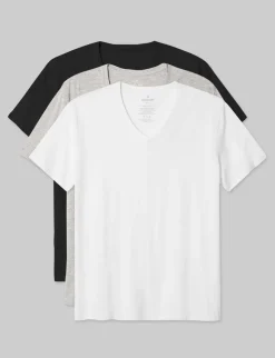 Second Skin V-Neck Tee (3-Pack)