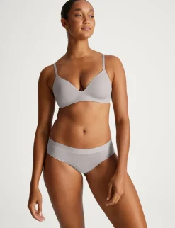 Second Skin Wireless T-Shirt Bra & Light Support Bra (2-Pack)