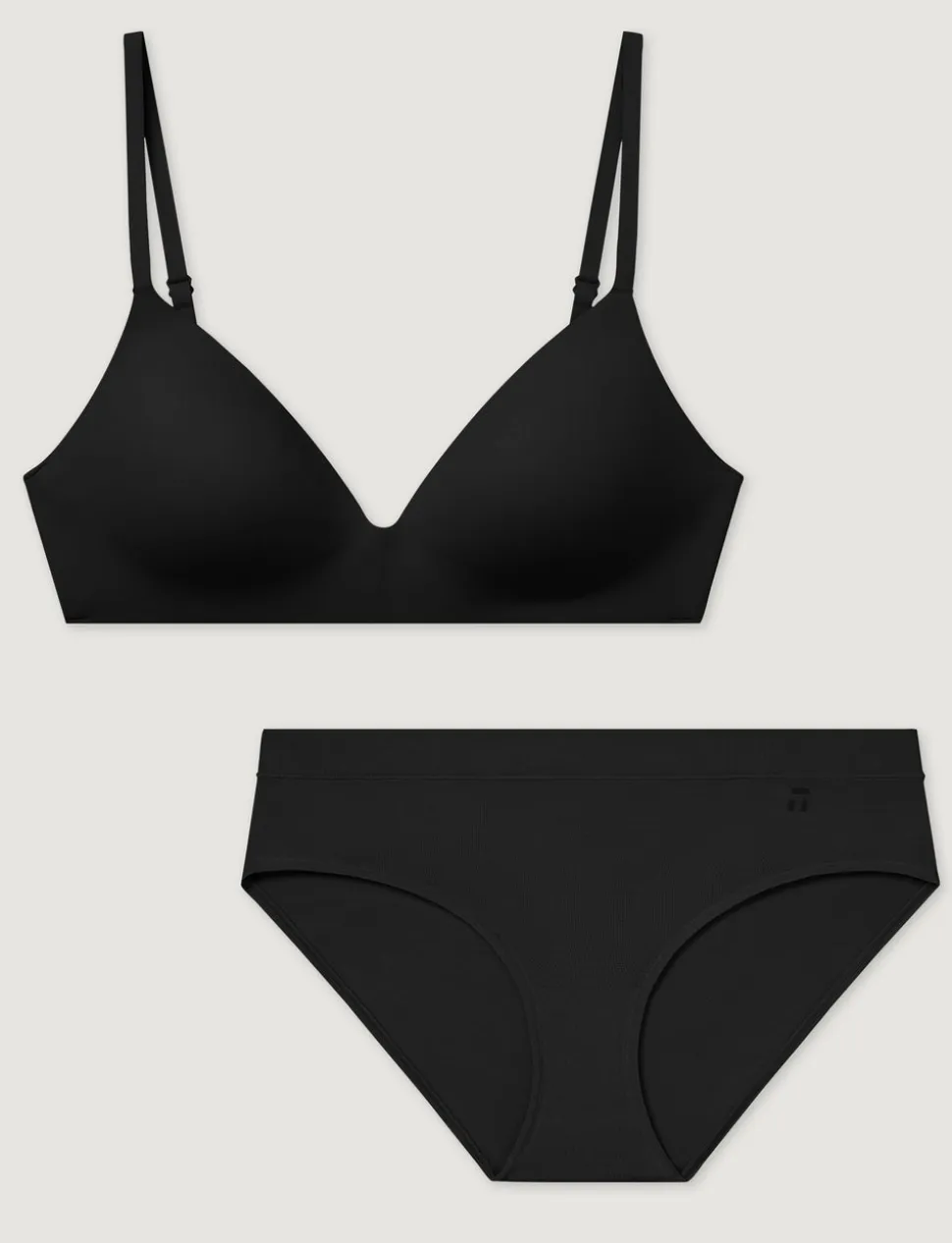 Second Skin Wireless T-Shirt Bra & Brief Set