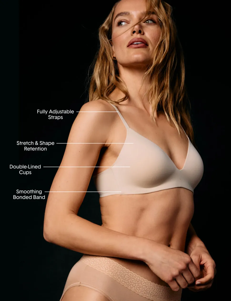 Second Skin Wireless T-Shirt Bra & Brief Set