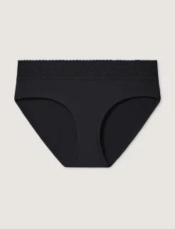 Women's Cool Cotton Brief, Lace Waist