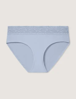 Women's Cool Cotton Brief, Lace Waist