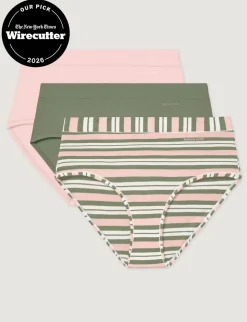 Women's Cool Cotton High Rise Brief (3-Pack)