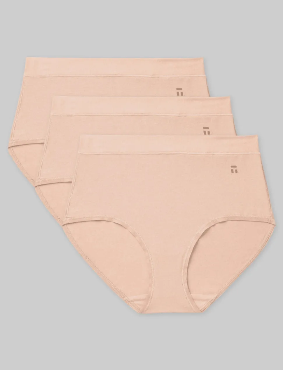 Women's Cool Cotton High Rise Brief (3-Pack)