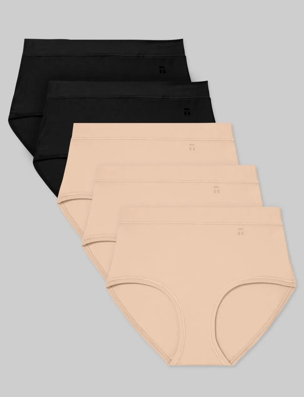 Women's Cool Cotton High Rise Brief (5-Pack)