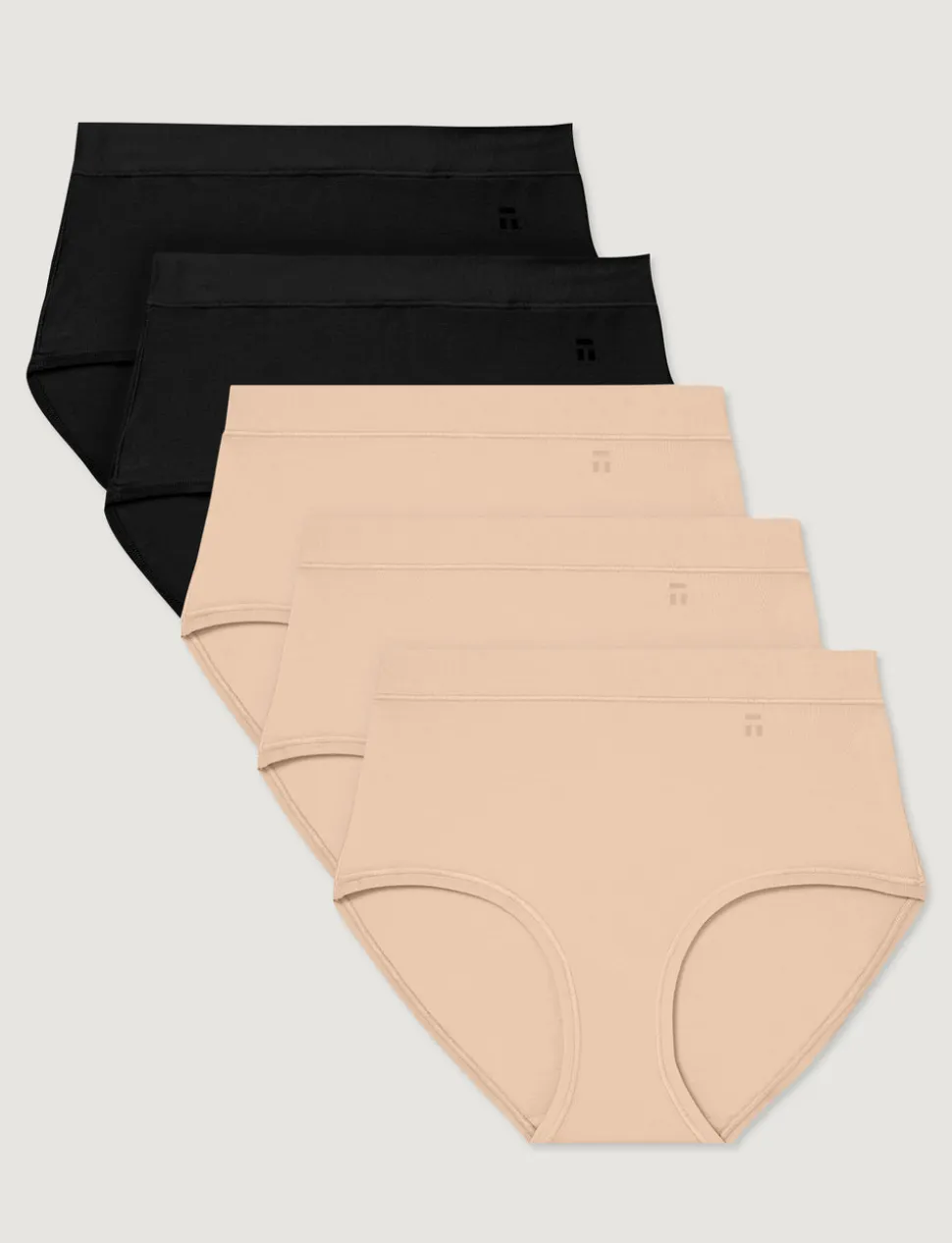 Women's Cool Cotton High Rise Brief (5-Pack)