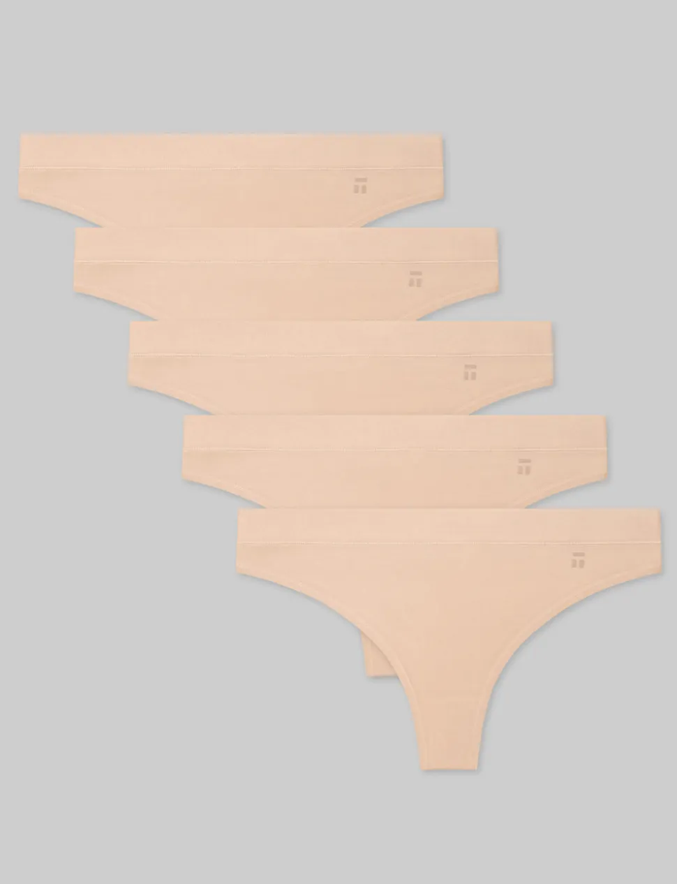 Women's Cool Cotton Thong (3-Pack)