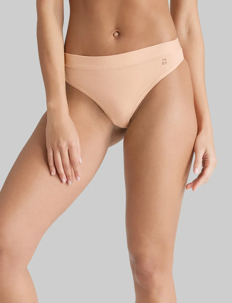 Women's Cool Cotton Thong (3-Pack)