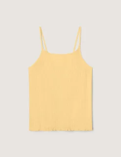 Women's Cotton Pointelle Rib Camisole