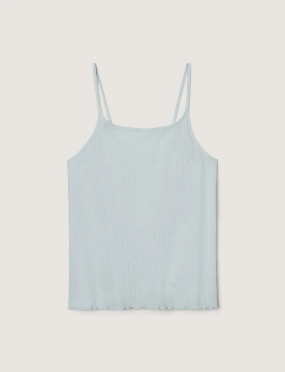 Women's Cotton Pointelle Rib Cami & Short Set
