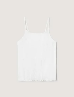Women's Cotton Pointelle Rib Cami & Short Set