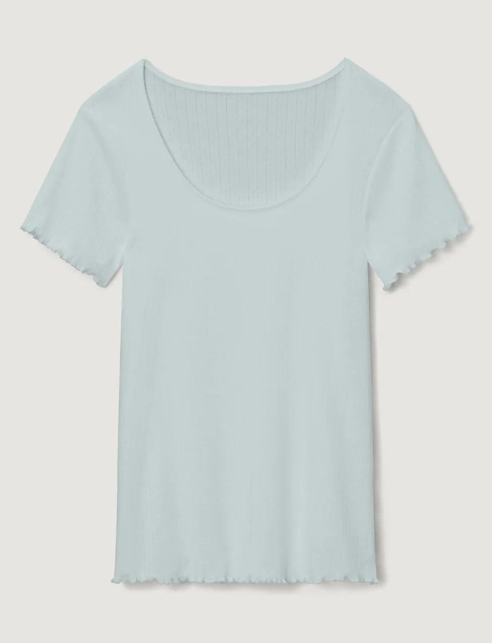 Women's Cotton Pointelle Rib Sleep Short