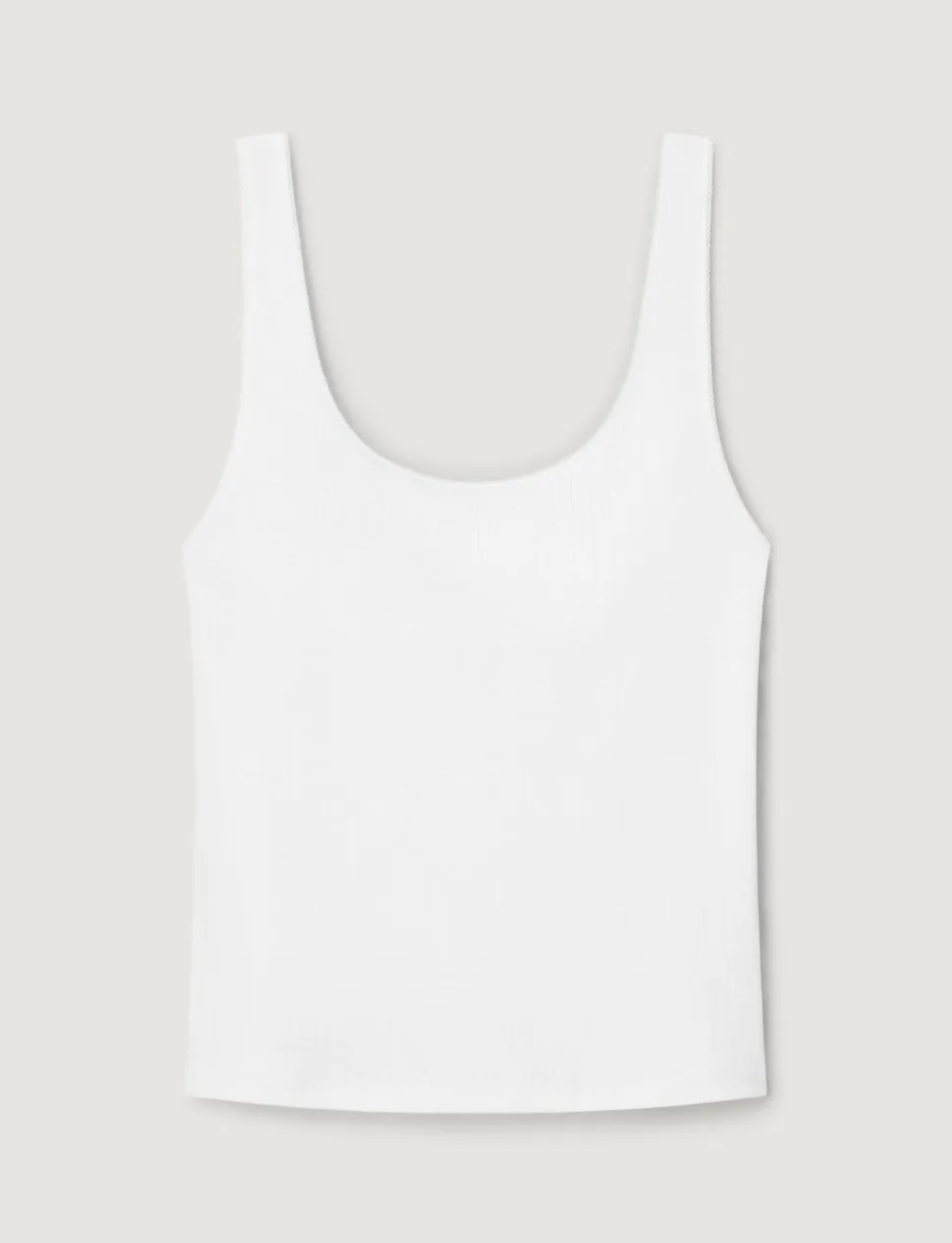 Women's Cotton Pointelle Rib Tank