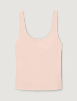 Women's Cotton Pointelle Rib Tank