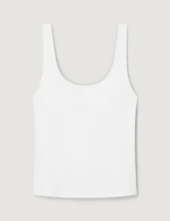 Women's Cotton Pointelle Rib Tank & Pant Set