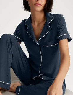 Women's Downtime Long Sleeve Pajama Top & Pant Set