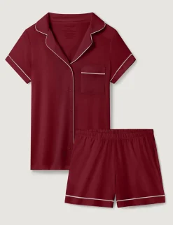 Women's Downtime Long Sleeve Pajama Top & Pant Set