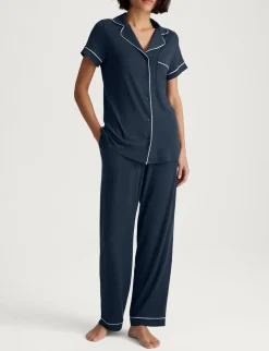 Women's Downtime Long Sleeve Pajama Top & Pant Set