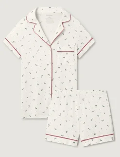 Women's Downtime Long Sleeve Pajama Top & Pant Set