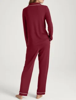 Women's Downtime Long Sleeve Pajama Top & Pant Set