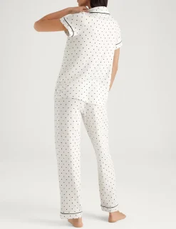 Women's Downtime Long Sleeve Pajama Top & Pant Set