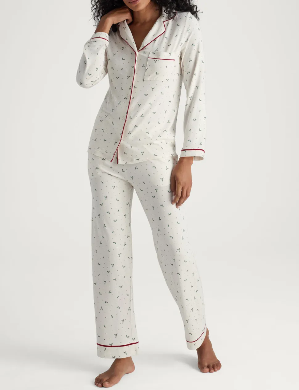 Women's Downtime Pajama Top & Pant Set