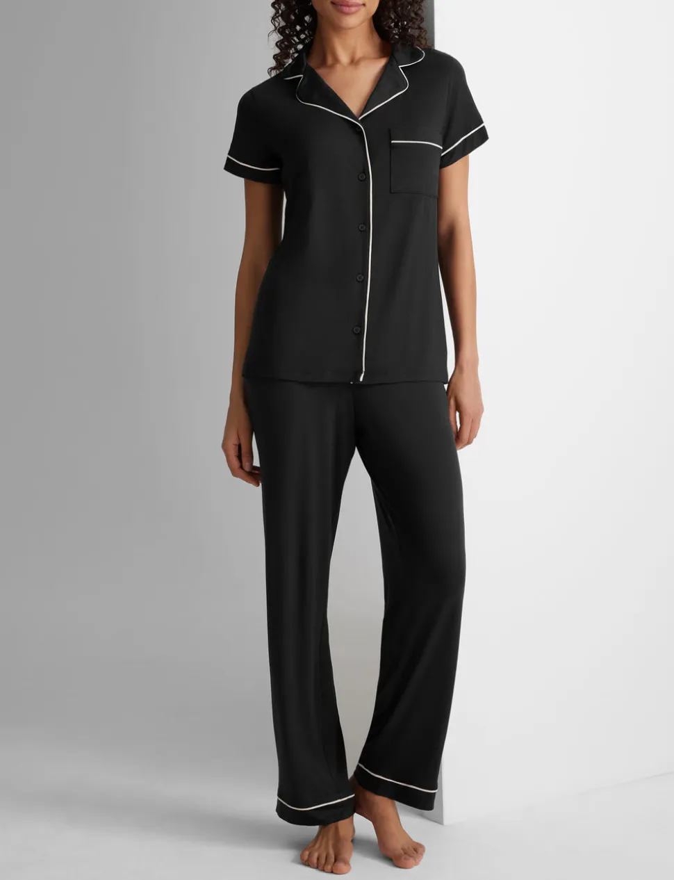 Women's Downtime Pajama Top & Short Set